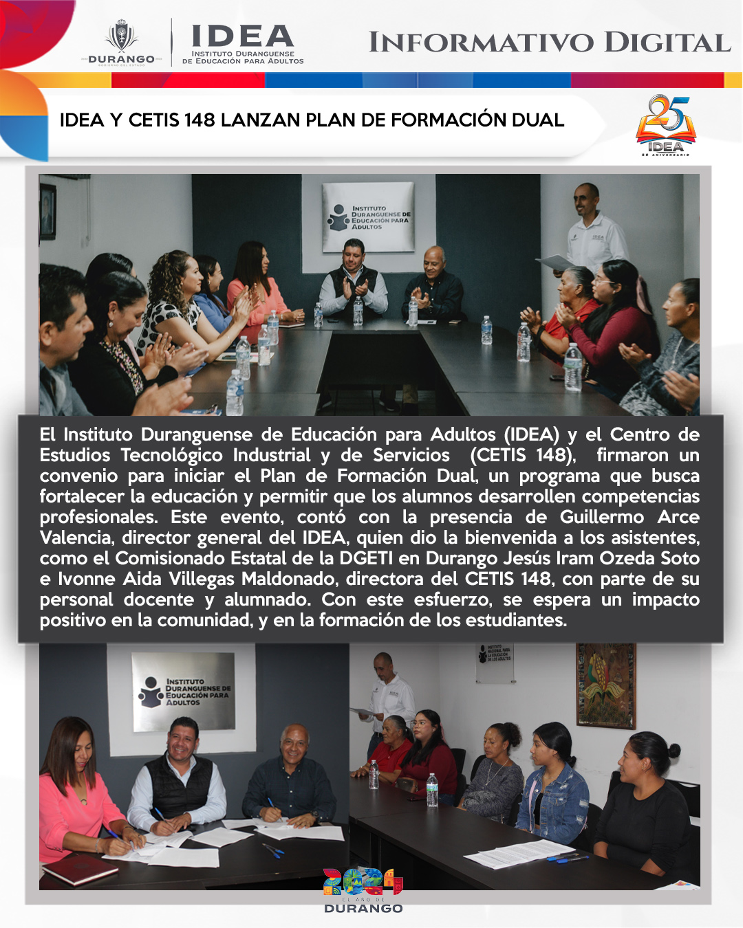 2024 10 15 Firma de Convenio con CETIS148